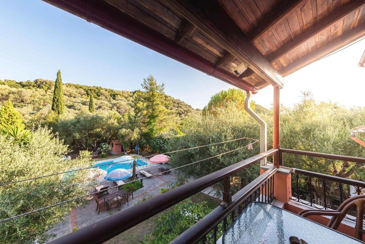 Mimosa Apartments With Pool Paleokastritsa Exterior foto